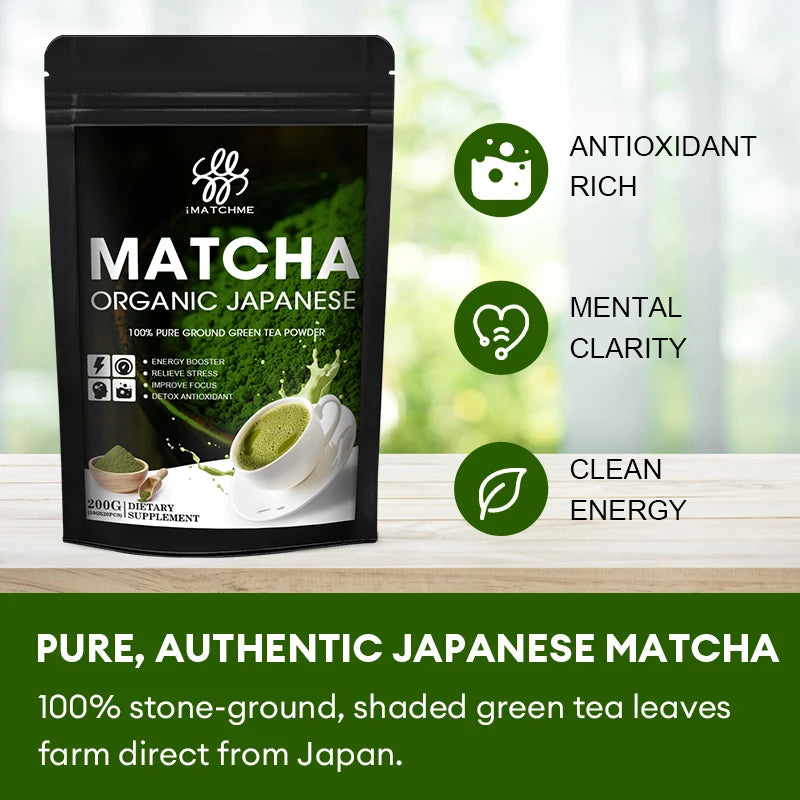 Original Matcha Supplement Superfood for Energy, Immune, Digestion and Antioxidant Support Weight Loss